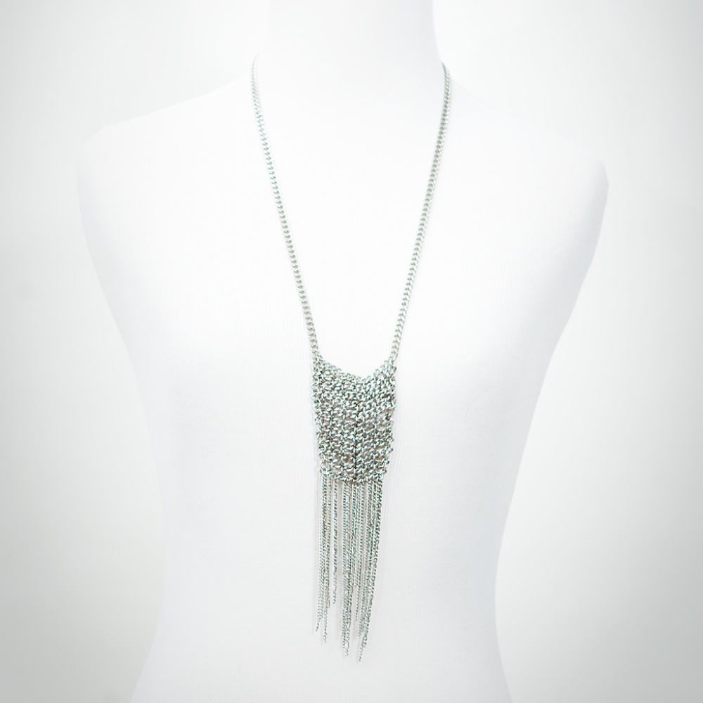 Vintage chain-mail necklace